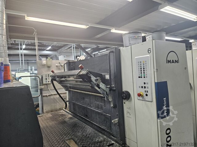 Offset printing press MAN Roland R706 hi print