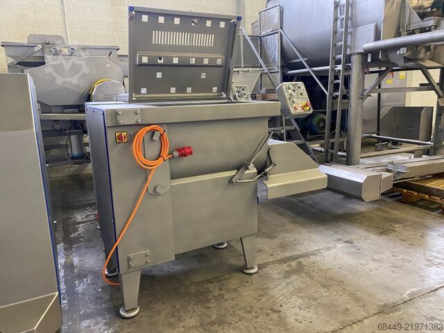 Doppelwelle-Paddelmischer, Barmix 180L. Barsso Dubbele peddelmenger, Type Barmix 180L