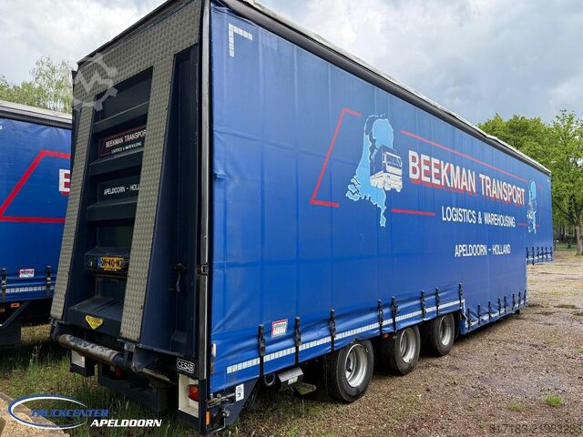 Low loader Broshuis 3 A D-45 9000 kg Laadklep, 15000 kg Liftdek!