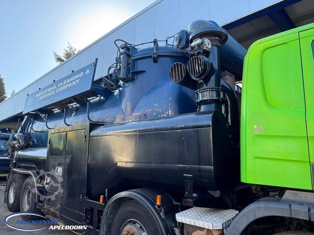 Vacuum truck Scania P420 Naaktgeboren VP 8000, 8x4 Bladgeveerd, Han...
