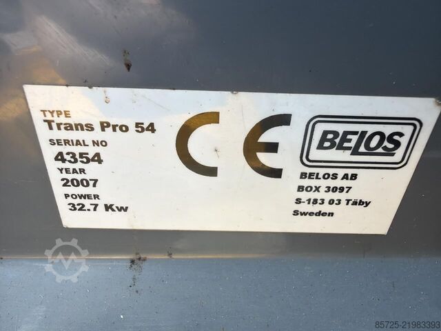 Belos Trans Pro 54 - Gebruikt Belos Trans Pro 54 - Gebruikt