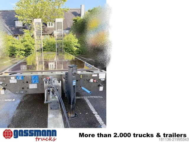 Low loader trailer Müller-Mitteltal ETUE-TA-R 11.9, Verzinkt, Top Zustand!