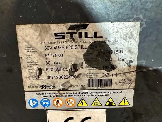 2020 service + safety inspection (UVV) valid until 05/2027, Still RX60-30 Still RX60-30