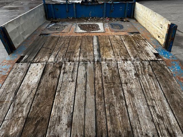 Low loader semitrailer FAYMONVILLE STN-4AUM 4.Achs Tieflader, Ausziehbar,Lenkachse