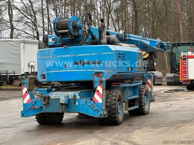 Baggerlader SENNEBOGEN S613 M-D Teleskop-Kran Palettengabel