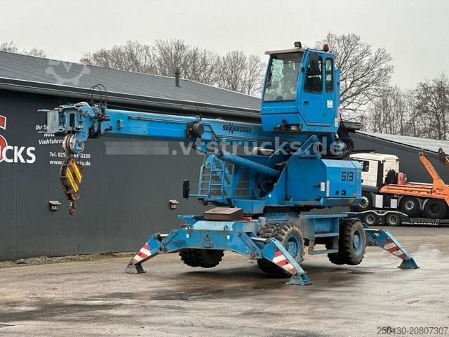 Baggerlader SENNEBOGEN S613 M-D Teleskop-Kran  Palettengabel