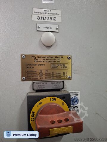 Multifunctional chamber furnace IVA MKG 70/95/160