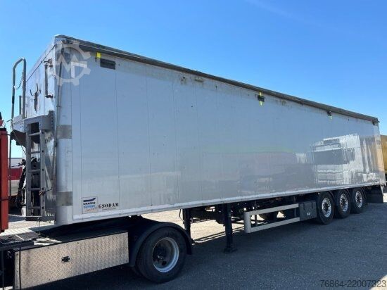 Walking floor semitrailer KNAPEN K200 SCHUBBODEN, ROLLPLANE, ALUFELGEN,  10MM ALU-BODEN, SAF-ACHSEN, LIFTACHSE