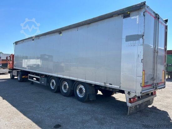 Walking floor semitrailer KNAPEN K200 SCHUBBODEN, ROLLPLANE, ALUFELGEN,  10MM ALU-BODEN, SAF-ACHSEN, LIFTACHSE