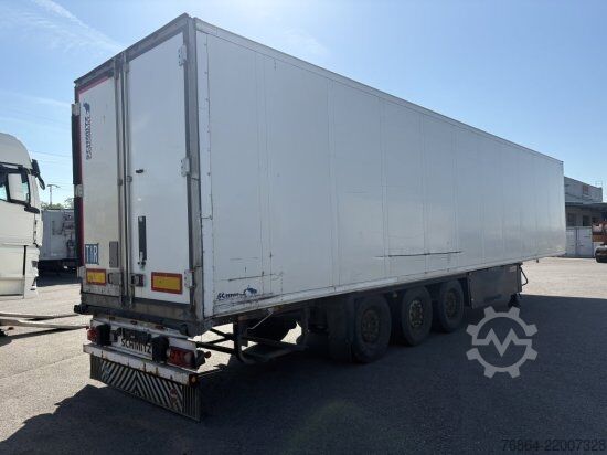 Low loader semitrailer SCHMITZ SCB S3B KüHLAUFLIEGER, CARRIER MAXIMA 1300,  LIFTACHSE