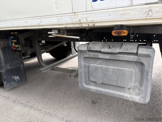 Low loader semitrailer SCHMITZ SCB S3B KüHLAUFLIEGER, CARRIER MAXIMA 1300,  LIFTACHSE