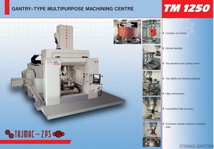 Universal machining center Tajmac ZPS Turnmill 1250