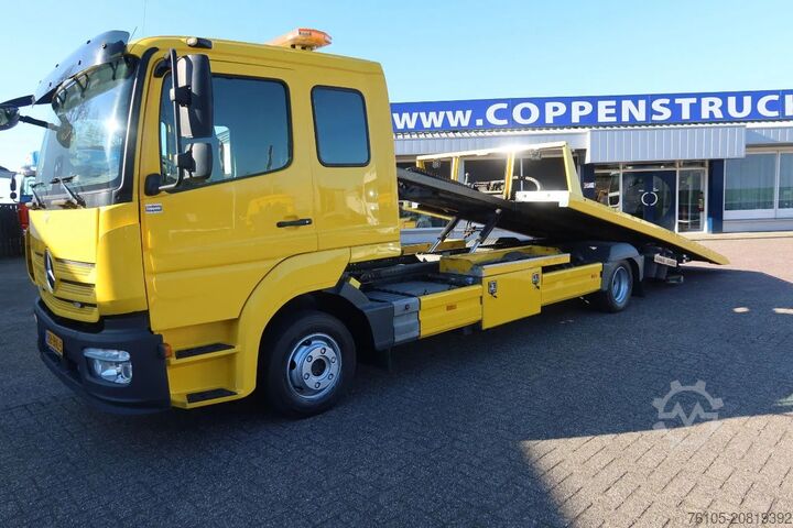 Autotransporter Mercedes-Benz Atego 1221 L Takelwagen 6 Persoons