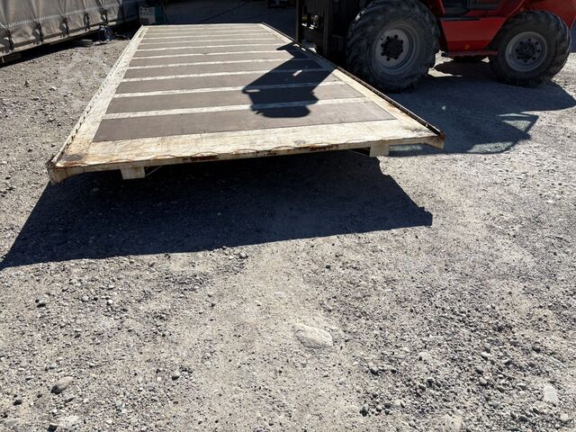 Swap body open Krone 7,82m Anschlagleiste gelocht / Niedrig