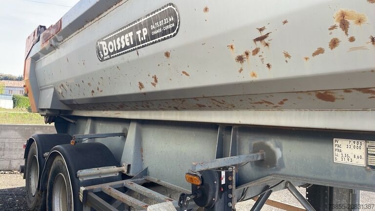 Kippauflieger Louault VF9 Steel Trailer