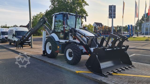 Backhoe loader Hidromek HIDROMEK HMK 102B  Strasenzulasung MotorPerkins