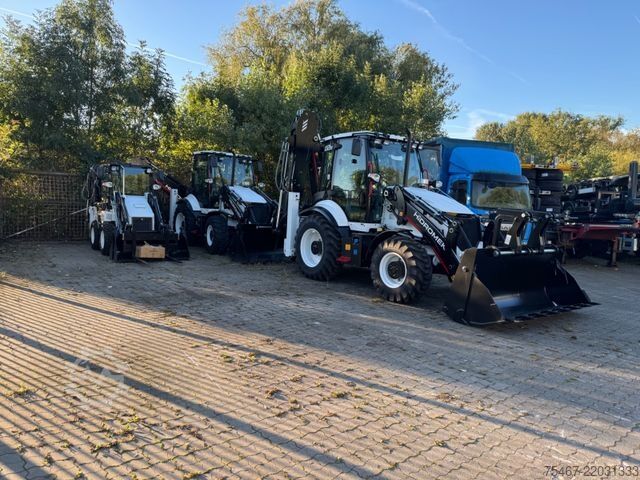 Backhoe loader Hidromek HIDROMEK HMK 102B  Strasenzulasung MotorPerkins