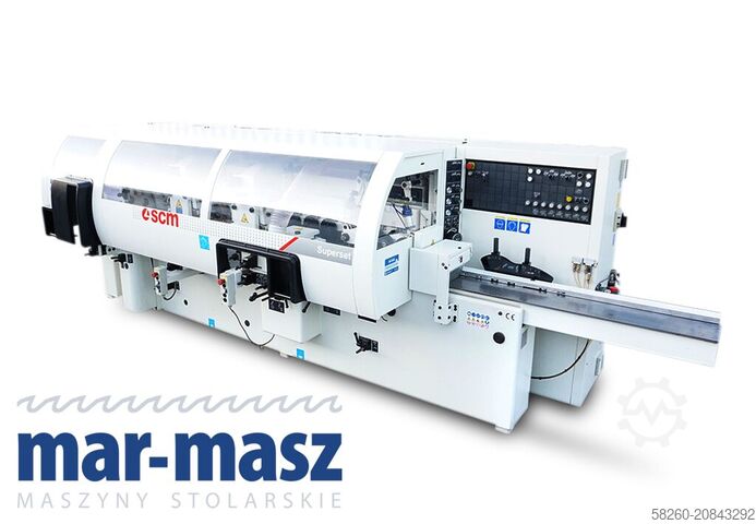 Vier-Seiten-Hobelmaschine SCM SUPERSET Plus 7 głowic