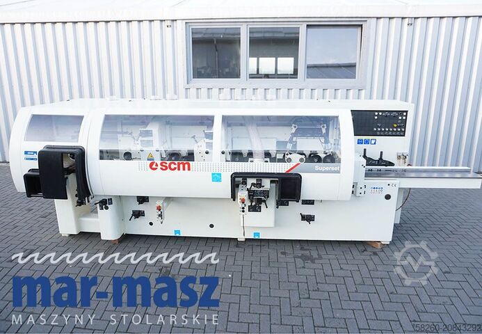 Vier-Seiten-Hobelmaschine SCM SUPERSET Plus 7 głowic