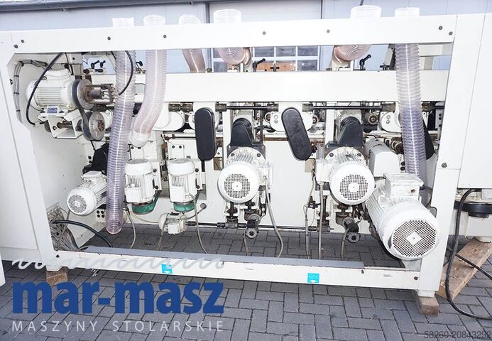 Vier-Seiten-Hobelmaschine SCM SUPERSET Plus 7 głowic
