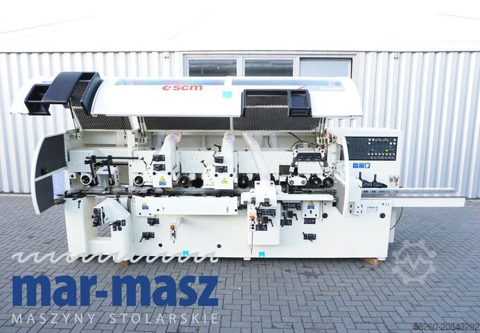 Vier-Seiten-Hobelmaschine SCM SUPERSET Plus 7 głowic