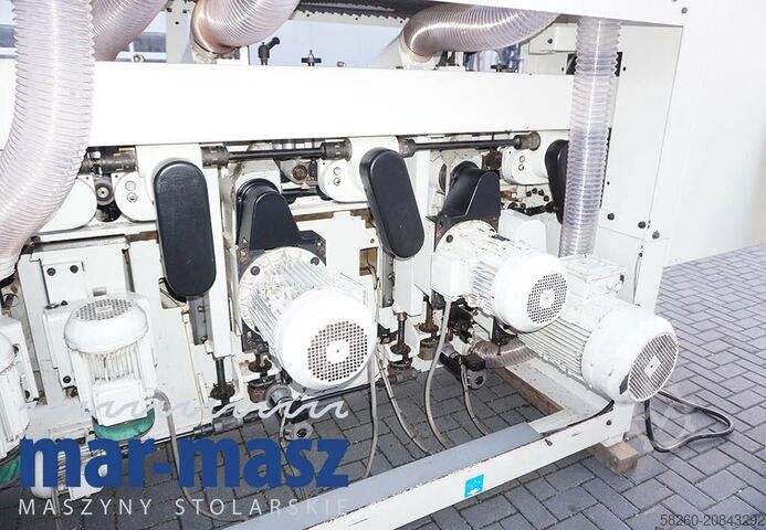 Vier-Seiten-Hobelmaschine SCM SUPERSET Plus 7 głowic