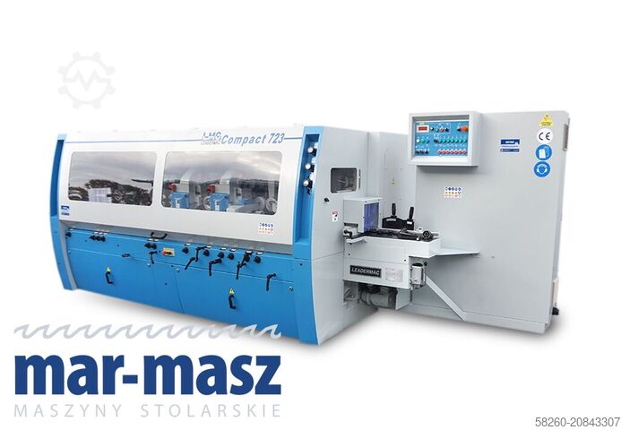 Vier-Seiten-Hobelmaschine LEADERMAC Compact LMC 723