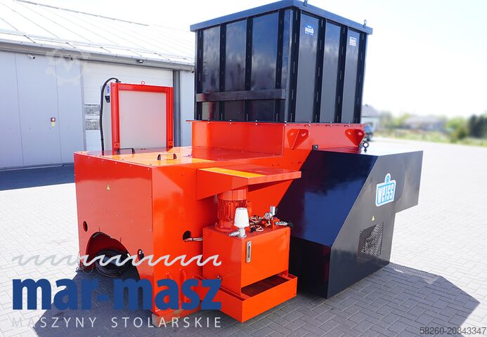 Holzhacker Schredder WEISS CR60 