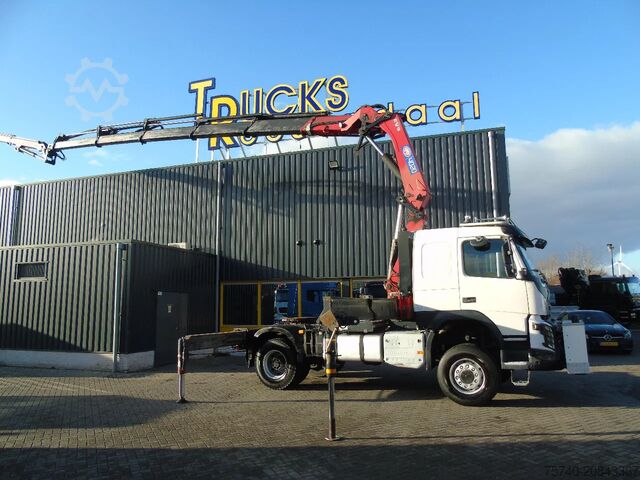 Crane truck Volvo FMX 500 + 4x4 + HMF 4020 4x + JIB 4x 30 METER +...