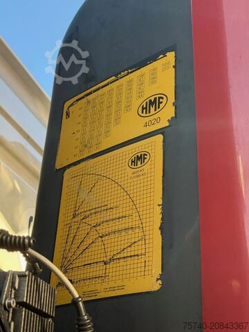 Crane truck Volvo FMX 500 + 4x4 + HMF 4020 4x + JIB 4x 30 METER +...