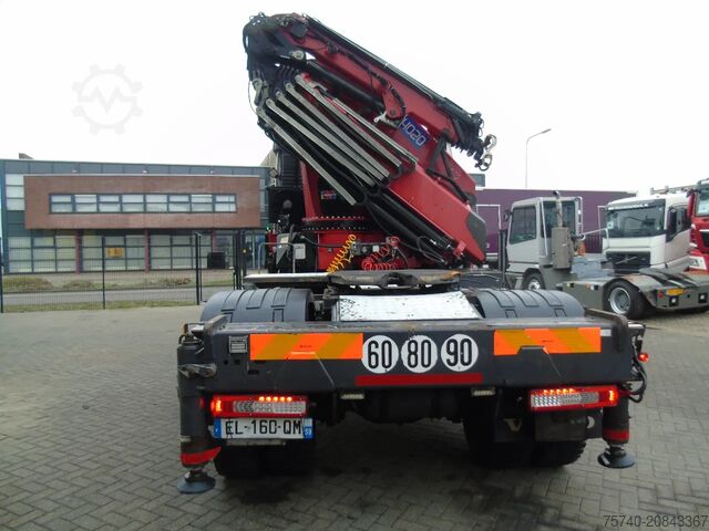 Crane truck Volvo FMX 500 + 4x4 + HMF 4020 4x + JIB 4x 30 METER +...