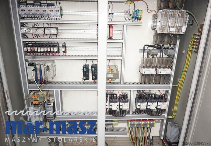 Caterpillar twin-shaft multi-saw TOS Svitavy PWR 422