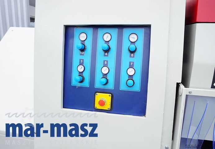 Caterpillar twin-shaft multi-saw TOS Svitavy PWR 422