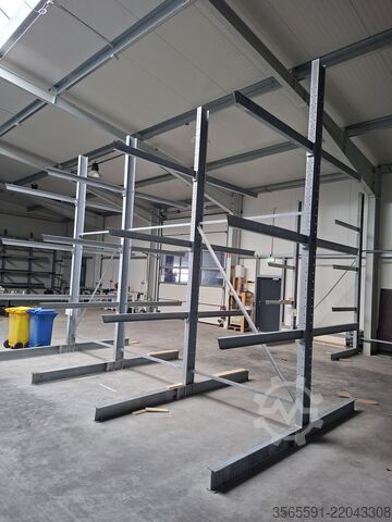 Cantilever rack Kragarmregal 2 seitig, 5,80 x 4,50 m 