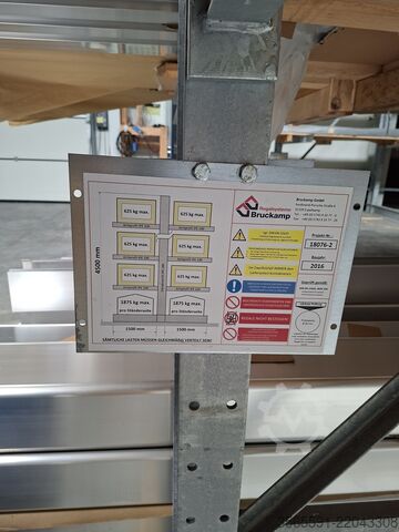 Cantilever rack Kragarmregal 2 seitig, 5,80 x 4,50 m 