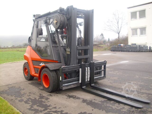 Frontstapler Linde H80T-02-X396 TRIPLEX-ZVG-KAB-HZG- NUR 76