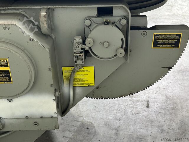 Welding turn and tilt table 5000 kg KOIKE HD  100 VF