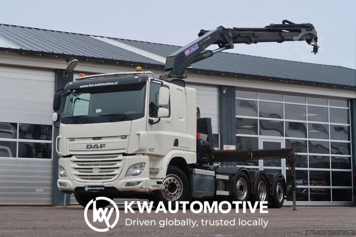 Hook arm system DAF CF 440 8X2*6/ FULL AIR/ HMF CRANE 2620/ JOAB HO...