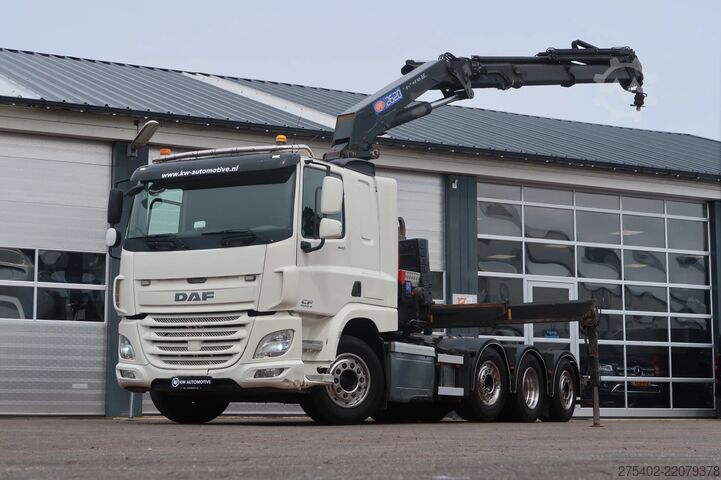 Hook arm system DAF CF 440 8X2*6/ FULL AIR/ HMF CRANE 2620/ JOAB HO...