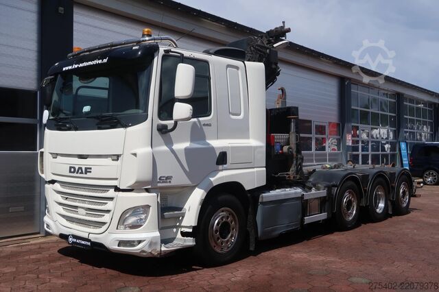 Hook arm system DAF CF 440 8X2*6/ FULL AIR/ HMF CRANE 2620/ JOAB HO...