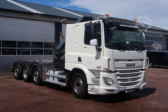 Hook arm system DAF CF 440 8X2*6/ FULL AIR/ HMF CRANE 2620/ JOAB HO...