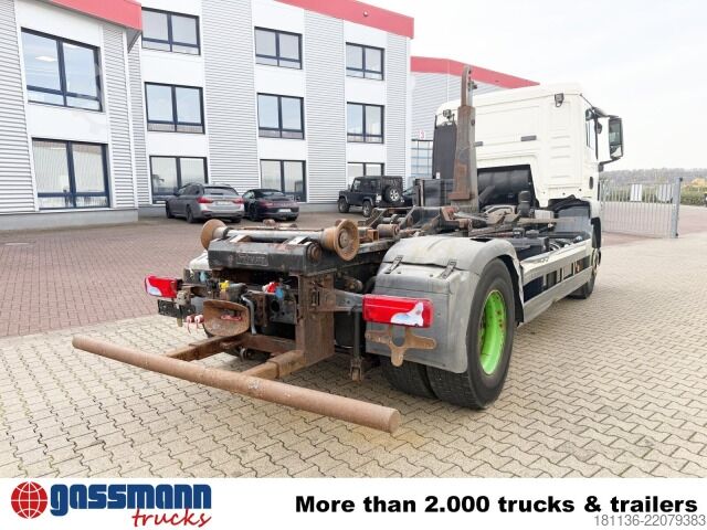 Roll-off tipper truck MAN TGS 18.360 4X2 BL, Hyva 10.45 S,