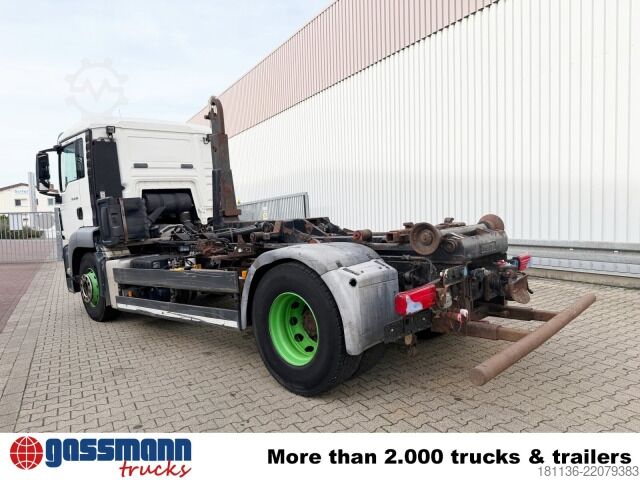Roll-off tipper truck MAN TGS 18.360 4X2 BL, Hyva 10.45 S,