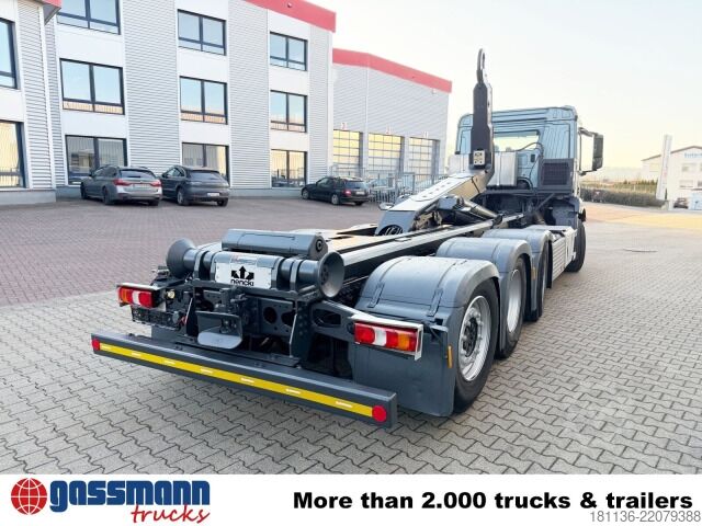 Roll-off tipper truck Mercedes-Benz Antos 3543 L 8x2/6, Retarder, 2x Lenkachse,