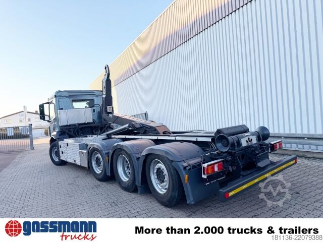 Roll-off tipper truck Mercedes-Benz Antos 3543 L 8x2/6, Retarder, 2x Lenkachse,
