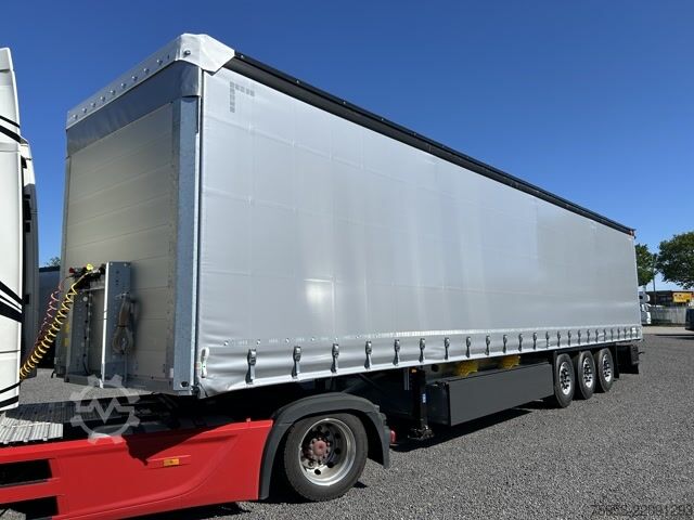 Open semitrailer with tarp Schmitz Cargobull SCS 24/L - 13.62 EB Lasi Lift Palettenkasten