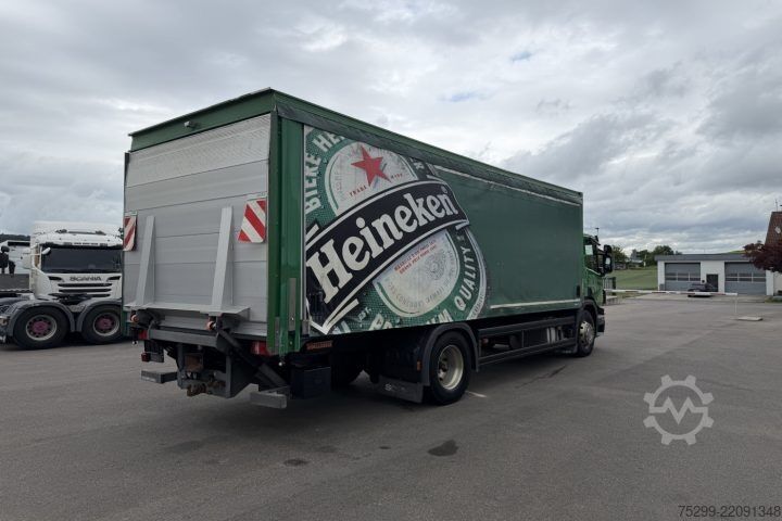 Flatbed truck with tarp Scania P340 LB 4x2 Plane/HB / Swiss-Vehicle