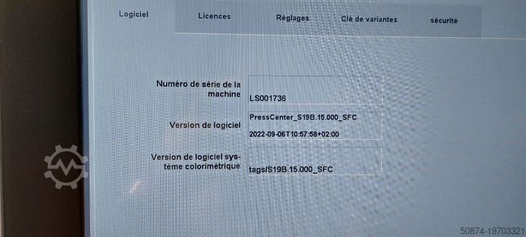 Offsetdruckmaschine Heidelberg Heidelberg XL 75 - 4 + L X 2019