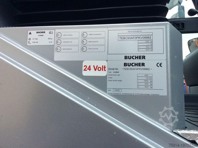 Kehrmaschine Bucher - GMeiner - Giletta CityCat 5006 50 km/h