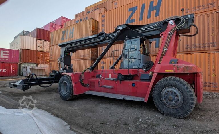 Leercontainer Reachstacker Kalmar DRG100-54S6